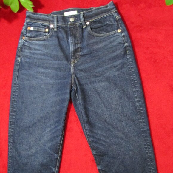 AE77 Premium Denim Mom Jeans American Eagle - Picture 4 of 9